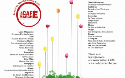 Les 11 et 12 avril, on fête les 5 ans du Café du Marché à Clamart